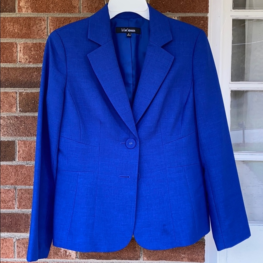 LE SUIT SEPARATES - Royal blue blazer